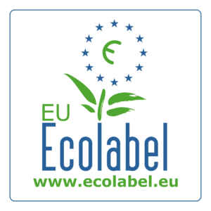 Logo Écolabel européen, label officiel certifiant des hébergements respectueux de l’environnement